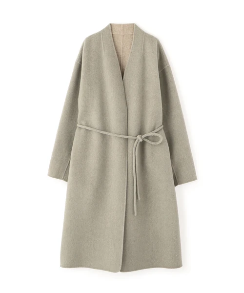 メリンプ配色リバーコート