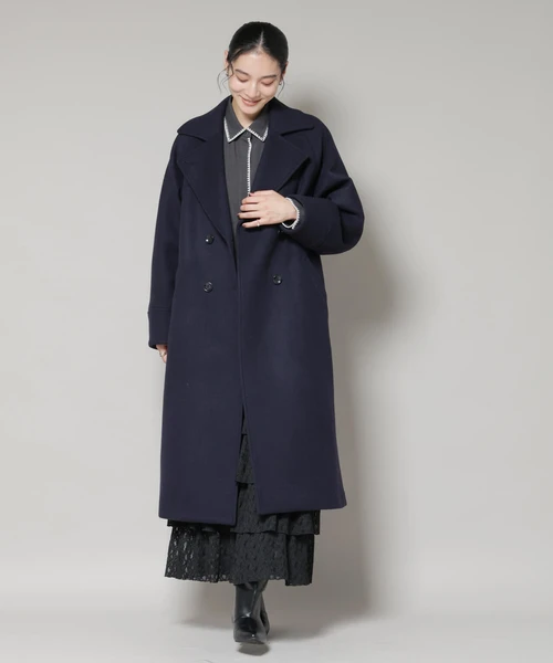 WooLoop コクーンダブルコート