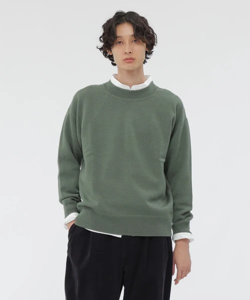 WASHABLE PLAIN WOOL KNITWEAR