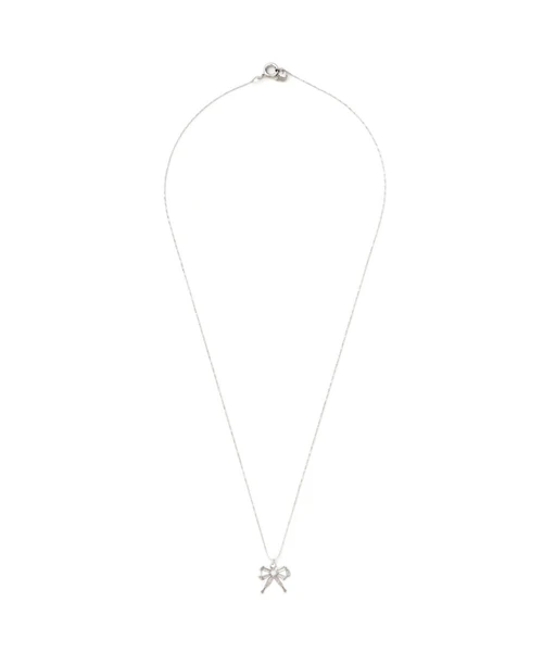 Cubic プチリボンネックレス