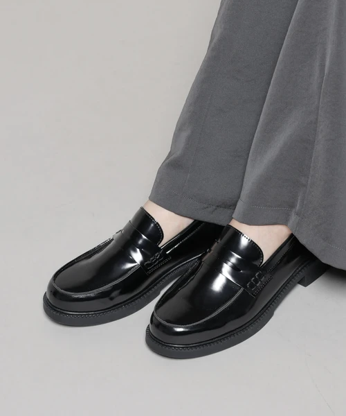 ラバーソールローファー