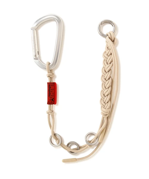 Topologie/トポロジー  Braided Key Chain ブレイデッド キーチェーン