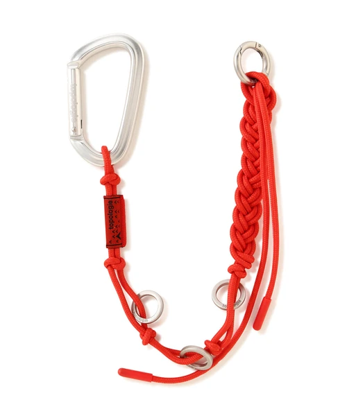 Topologie/トポロジー  Braided Key Chain ブレイデッド キーチェーン
