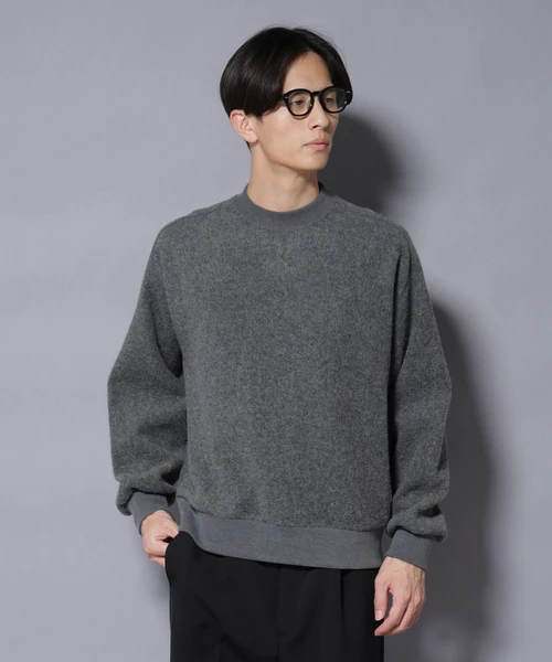 MIYATA×NANO JAPANMADE ウール/コットン スウェット