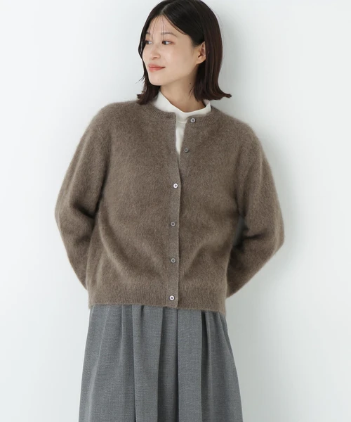 ヤクへアリーカーディガン