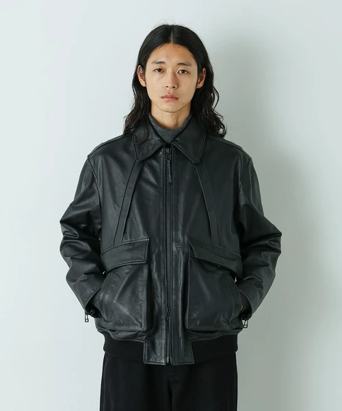 ｢HOTEL PALACE｣ シングルライダース レザーJKT