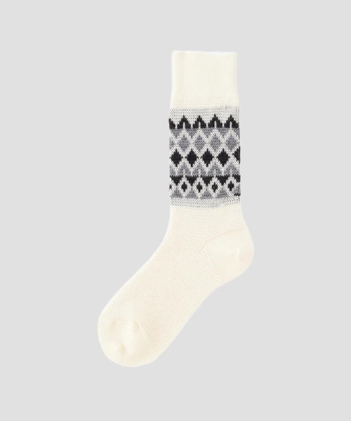 WOOL FAIRISLE SOCKS