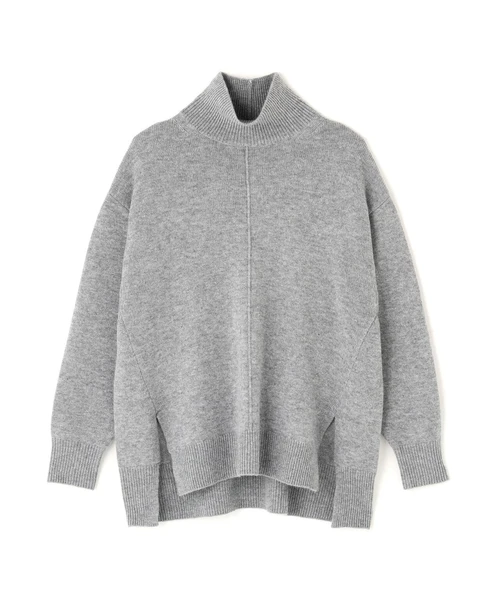 ウールカシミヤニットタートル