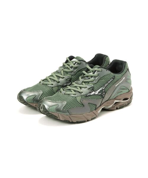 MIZUNO/ミズノ/WAVE RIDER 10/"Green/Black/Metallic Grey"