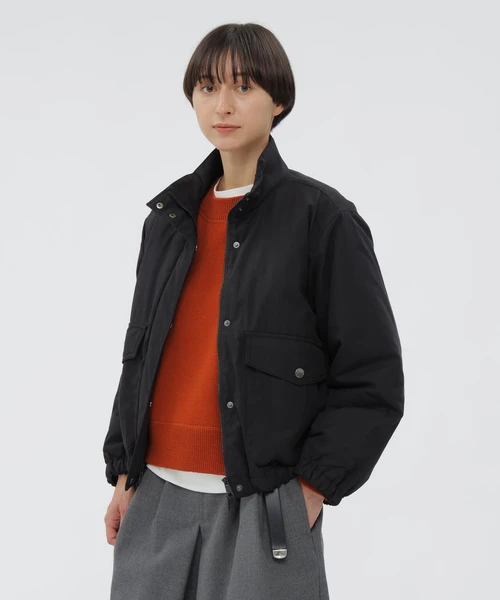 LIGHTWEIGHT COTTON NYLON CANVAS BLOUSON