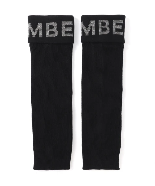 ロゴジャガードニットレッグウォーマー (UNISEX)