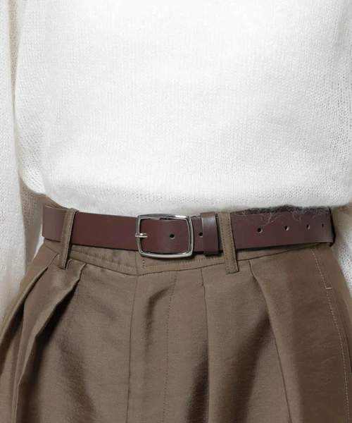 スクエアバックルベルト