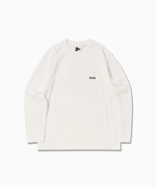 GRAMICCI × and wander backprint L/S tee