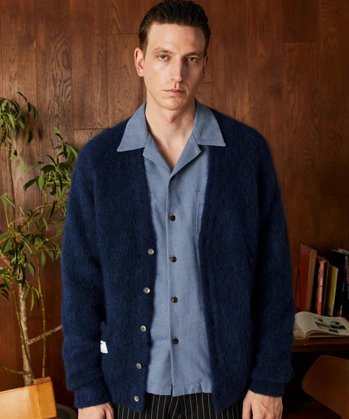 MOHAIR KNIT CARDIGAN/モヘア ニットカーディガン