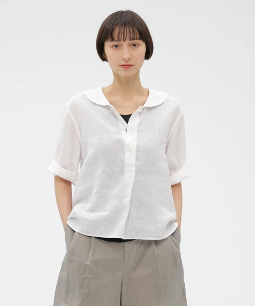 LINEN VOILE SHIRT