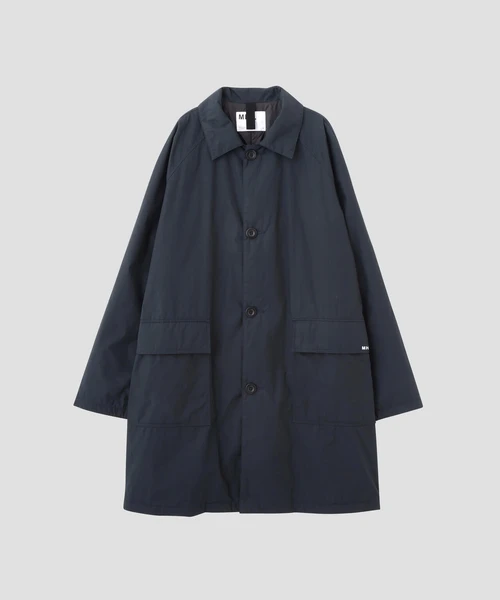 COTTON NYLON POPLIN COAT
