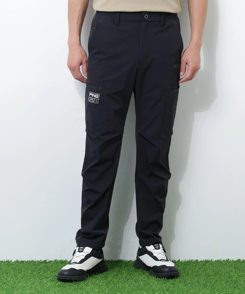 【PING APPAREL】ストレッチ冷感テーパードパンツ ＜GOLD＞ (MENS)