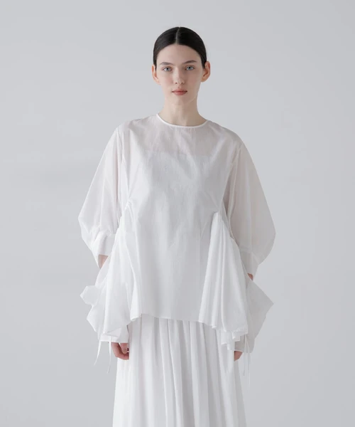 ナイロンコットンタフタブラウス