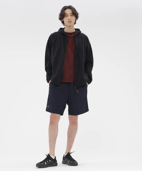 WATER REPELLENT LIGHTWEIGHT NYLON POPLIN TROUSERS