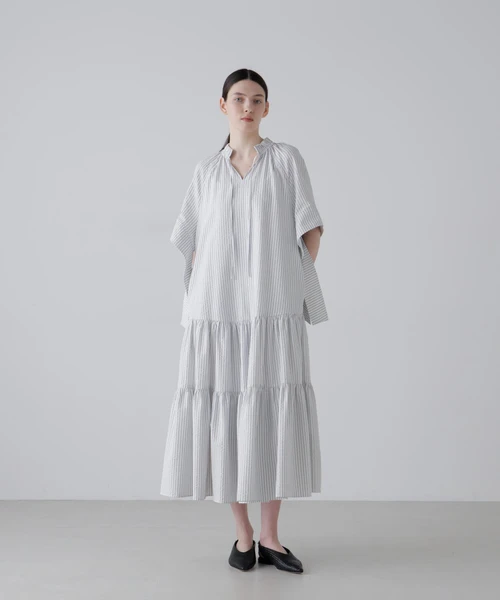 サッカーストライプワンピース