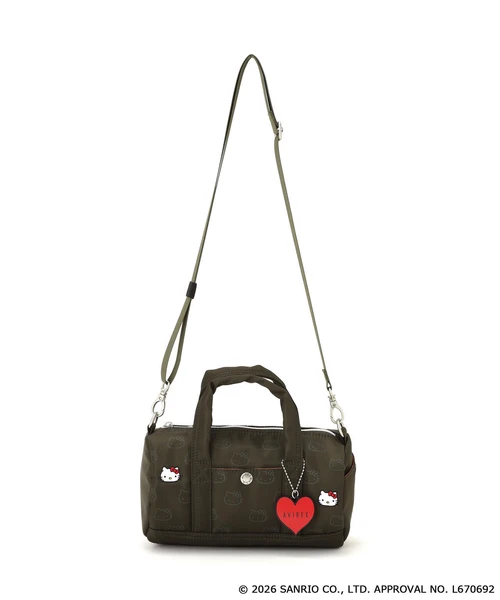 《AVIREX×HELLO KITTY》MINI DUFFLE BAG