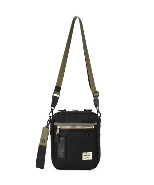 FLIGHT NYLON "VERTICAL SHOULDER BAG"