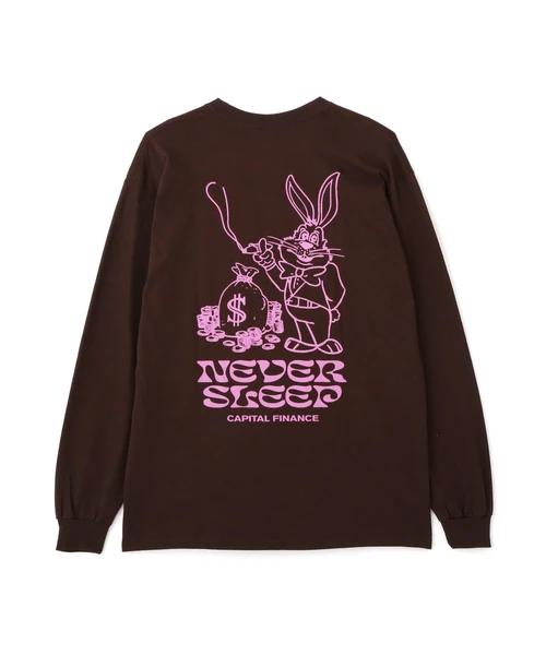 MANASTASH/マナスタッシ/ュCiTee L/S RABBIT/シティーロングスリーブラビット