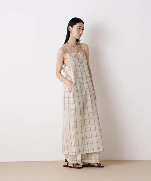 「STEVELOUR」バックオープンキャミワンピース(セットアップ可)