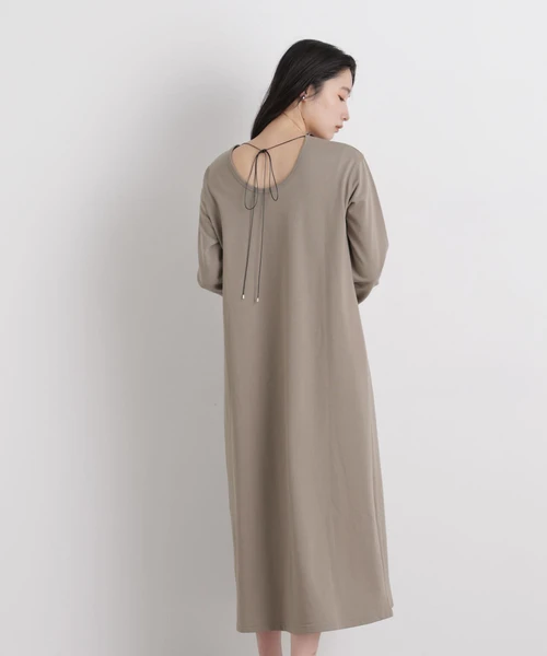 前後2wayチョーカー付きカットワンピース