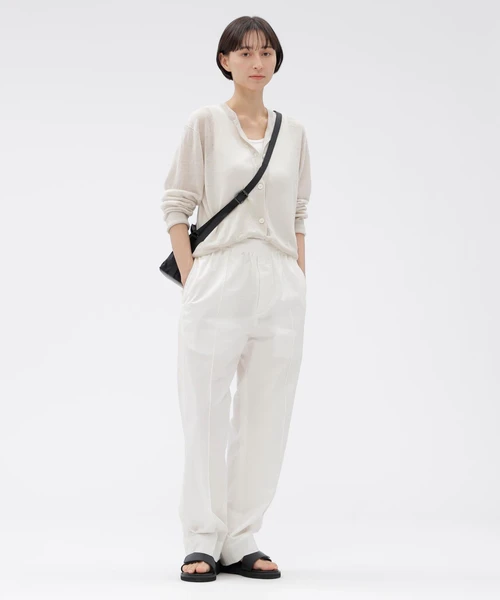 LIGHT COTTON TWILL TROUSERS