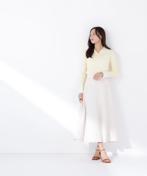 ストレッチカルゼシリーズ フレアスカート