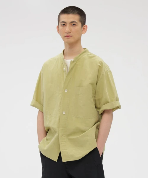HIGH COUNT DRY COTTON LINEN SHIRT
