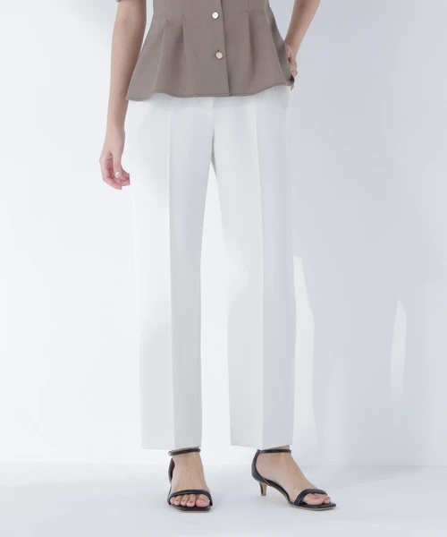 【ちょうど、いい服】品格ストレートパンツ