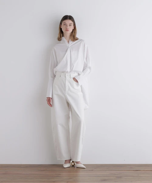 【EC限定/00サイズ】バルーンシルエットデニムパンツ