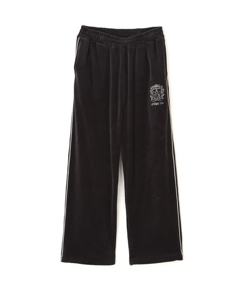 VELOUR TRACK PANTS