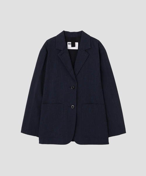 WOOL COTTON TWILL JACKET