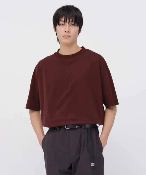 HIGHDENCE PIQUE JERSEY TOP