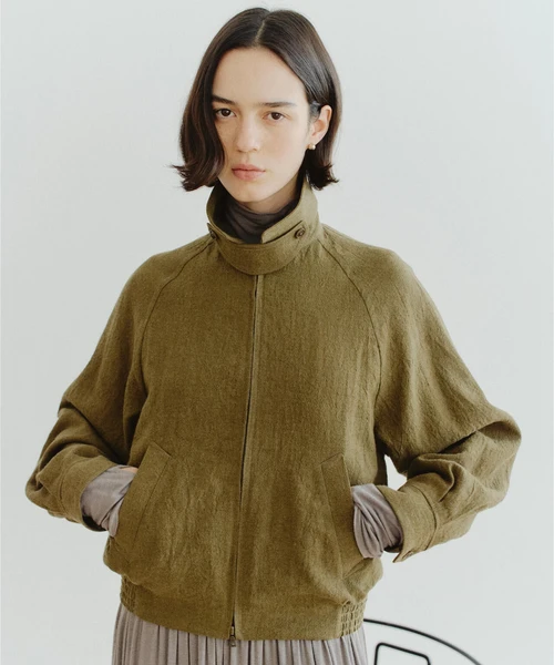 [別注] blurhmsROOTSTOCK / RAMIE LINEN WOOL SPORTS JACKET