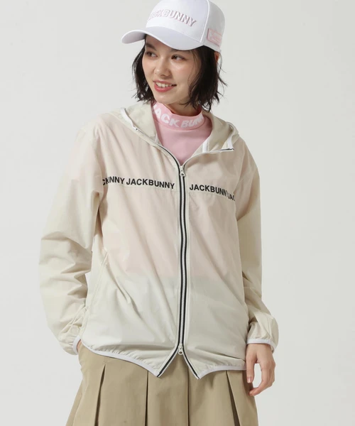 軽量撥水ジップアップフーディブルゾン