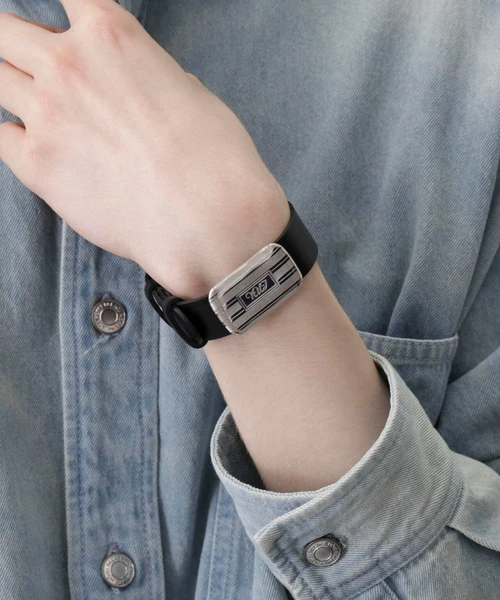 LB.03/[NU jewelry]エンジンターンストライプブレスレット
