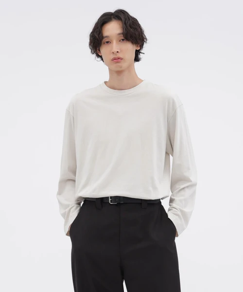 PLAIN COTTON JERSEY TOP