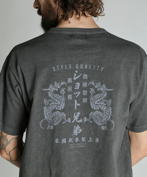 ADVERTISEMENT DRAGON PG T-SHIRT/アドバタイズメント ドラゴン Tシャツ