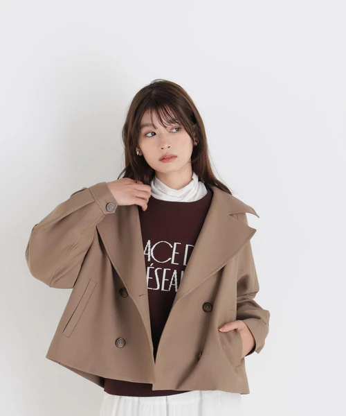＜ちょうど、いい服＞「おはよう」から「おつかれさま」まで。 毎日ハーフトレンチ