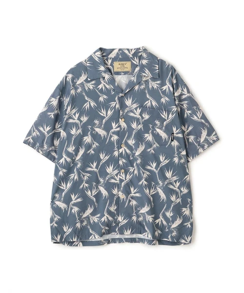 ALOHA SHIRT "BIRD OF PARADISE FLOWER"