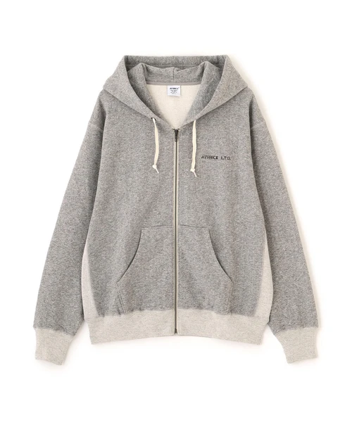 《直営店限定》VINTAGE SWEAT ZIP PARKA "STENCIL"