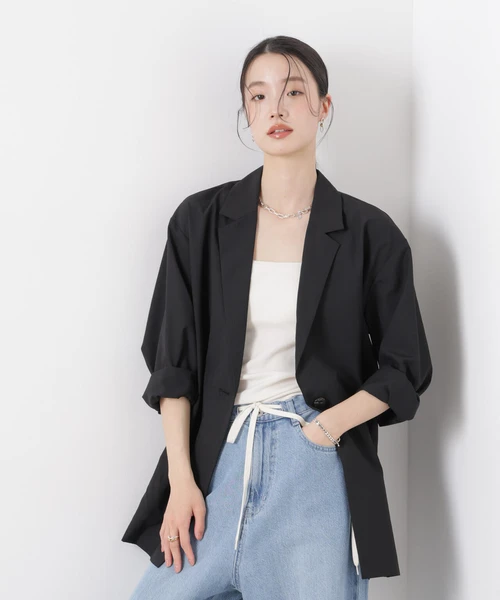 ソフトシアーシングルジャケット(セットアップ可)