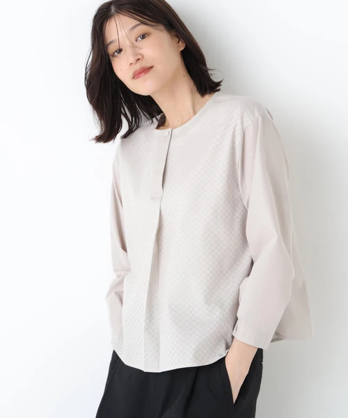 カラミレーススキッパーブラウス