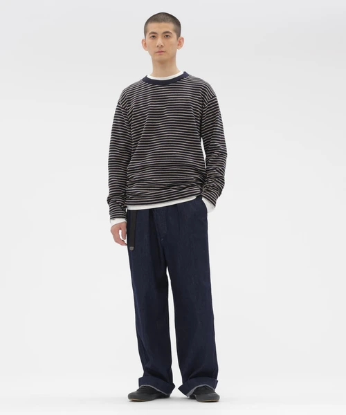 CANTON LIGHT DENIM TROUSERS