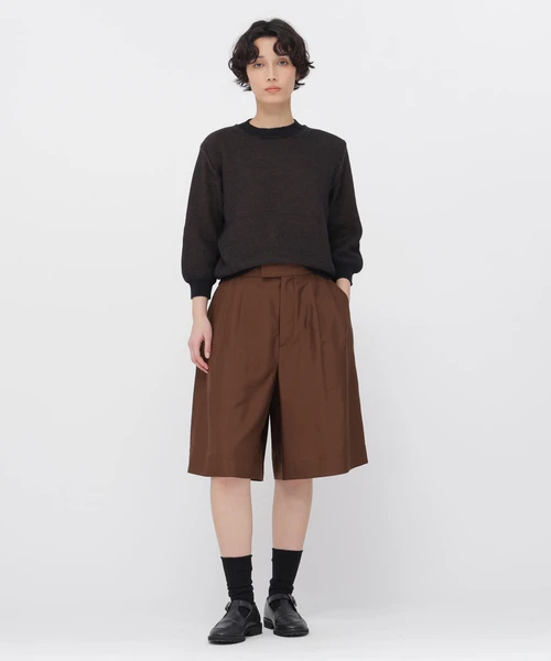 MATT SILK TROUSERS