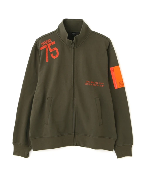 《WEB&DEPOT限定》REMODEL DESIGN STAND ZIP SWEAT